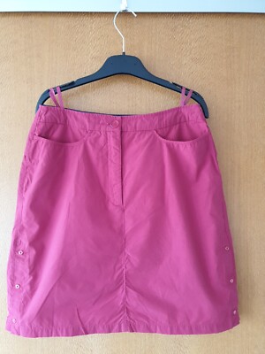 ESPRIT Damen Rock pink kräftiges fuchsia Größe 38 festliche Anlässe Alltag