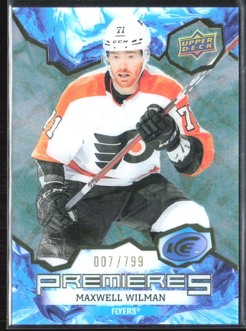 2021-22 Upper Deck Ice Green Maxwell Willman Rookie /799 #173 H10R3C