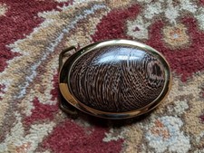 Wenge Wood Solid Brass Large Belt Buckle