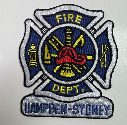 Hampden Sydney Fire Virginia Patch