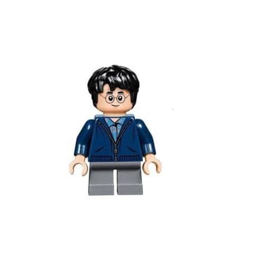 Lego Harry Potter: Harry Potter Minifig With Blue Vest (Young) Inches Tall