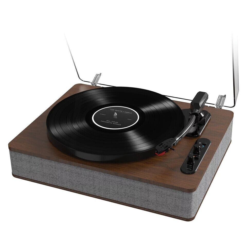 Immerse Yourself In The Rich Sound Of Vinyl With ION Audio Luxe LP Turntable NEW