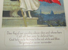 Patriotic, Flag Series No 4, Lady Columbia with Stars & Stripes Postcard — photo 3