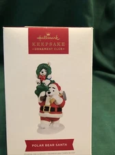 Hallmark - Polar Bear Santa - 2022 Member Exclusive