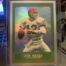 2023 Topps Composite Jim Kelly Heritage #364 Buffalo Bills Silver Holo