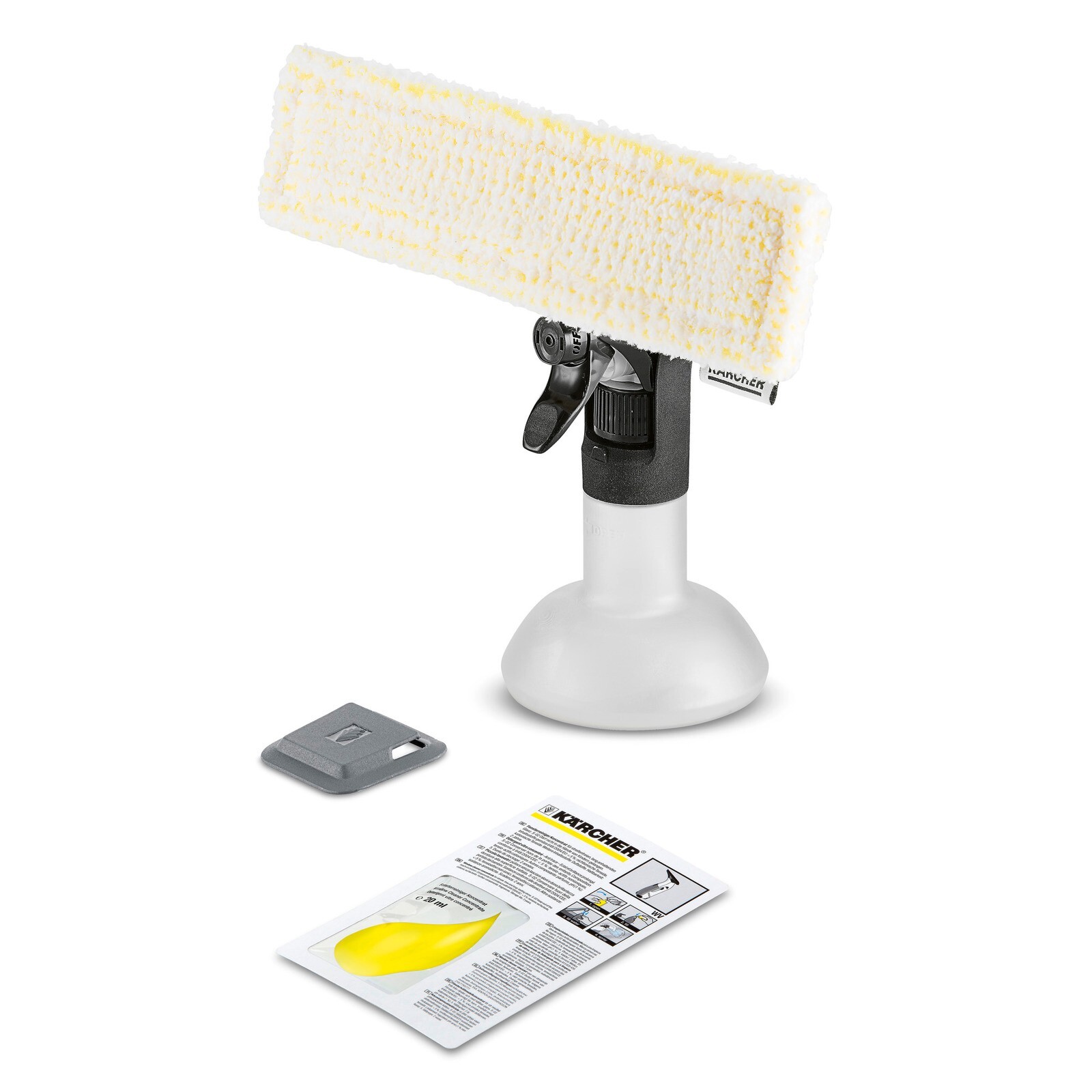 Kärcher Premium Spray Bottle Kit for Window Vac & Glass Cleaning