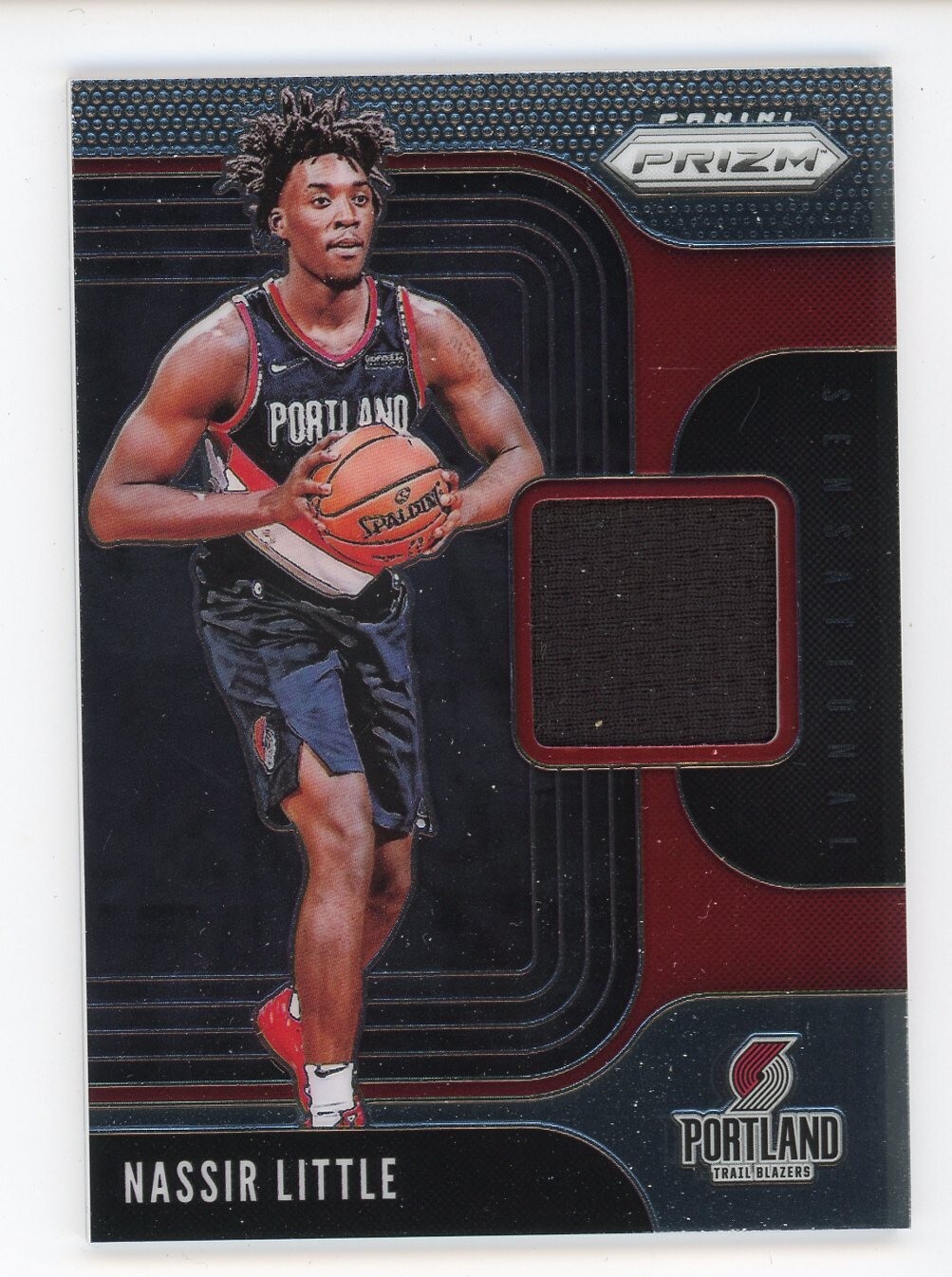 2019-20 Prizm NASSIR LITTLE Sensational Swatches Jersey