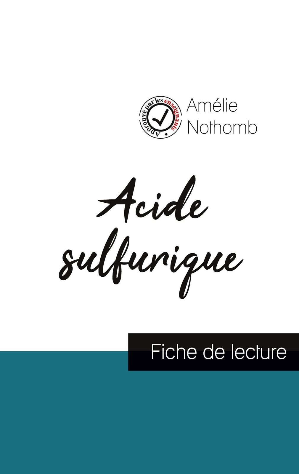 Thumbnail - Acide Sulfurique De Amélie Nothomb (fiche De Lecture Et Analyse