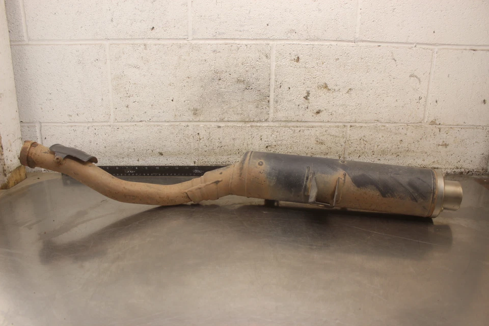 Yamaha Raptor 350 YFM350R 2007 silenciador de tubo de escape silenciador de lata deslizable P940 Foto 2 de 4