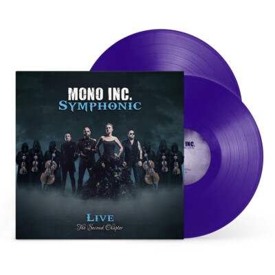 MONO INC. Symphonic Live - The Second Chapter LIMITED 2LP LILA VINYL 2024