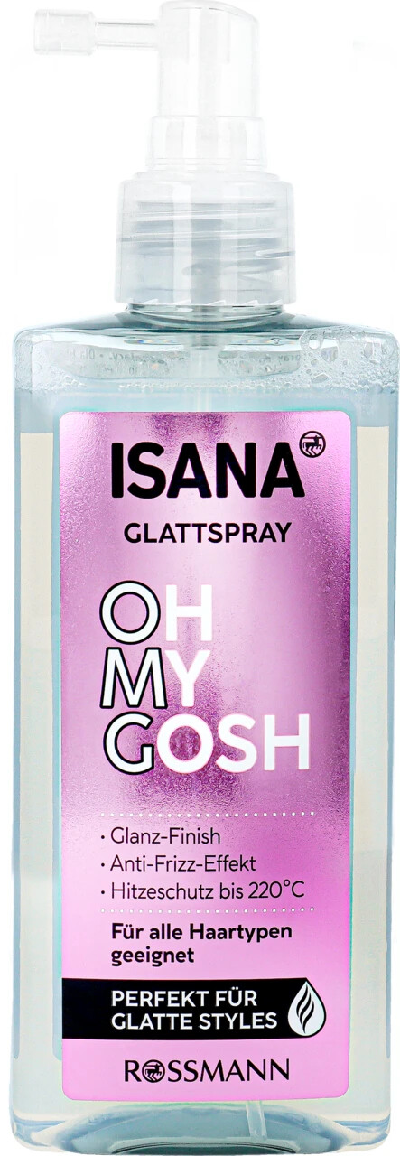 Isana Smoothing Spray Shine & Anti Frizz Effect Heat Protection 200ml