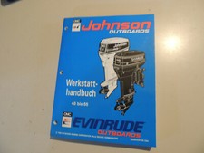 Werkstatthandbuch Johnson Evinrude Außenborder 1994 2Zyl. 25  40 45 48 50 55 PS