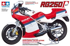 Tamiya 14029 1/12 Scale Motorcycle Model Kit Suzuki RG250 Gamma Γ w/Full Options