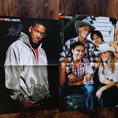 Will Smith chipz Ch!pz Poster Sammlung Konvolut Gr. M