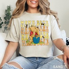 Winnie The Pooh Mama Shirt, Pooh and Co Family Shirt, Disney Mama Tee, 202804