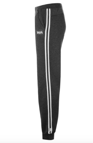 Lonsdale London Tracksuit Pants Grey White All Sizes NWT - Picture 2 of 2