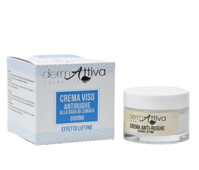 Crema viso antirughe alla bava di lumaca effetto lifting giorno 50 ml Dermattiva