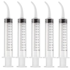 12cc Irrigation Syringes JMU Dental 10PCS Utility Tip Dental Syringe Measurement