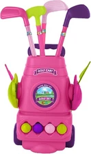 ToyVelt Toddler Golf Set - Kids Clubs, Balls, Holes & Mat for Ages 2�10