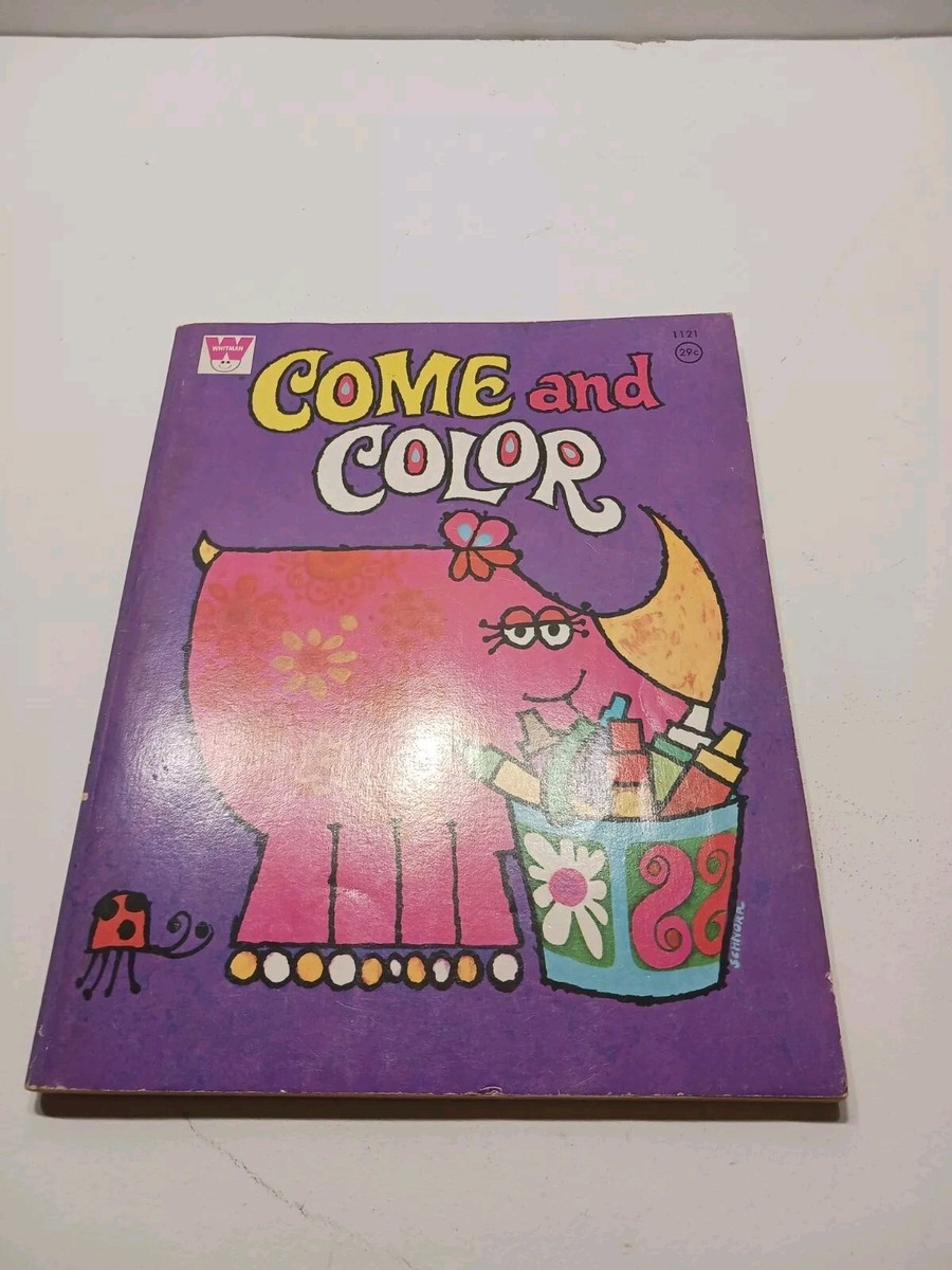 Vintage Coloring Book Lot #1 | eBay