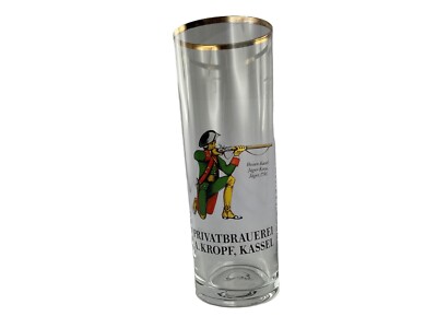 PRIVATBRAUEREI KROPF KASSEL Vintage Glas Hessen-Kassel: Jäger-Korps, Jäger, 1780