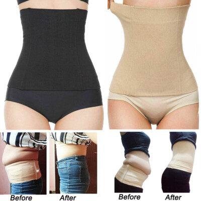 Postpartum Belly Band Wrap C-section Recovery Belt Binder Tummy Tuck Belt Girdle