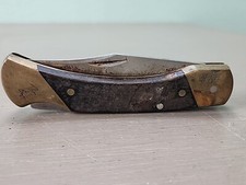 Cuchillo de hoja vintage Schrade + EE. UU. LB7 Lockback K14
