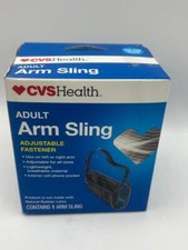 CVS Adult Arm Sling - Adjustable Fastener - Left or Right Arm -One Size Fits All