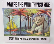 Vtg Where the Wild Things Are by Maurice Sendak 1991 First Harper Trophy Edition
