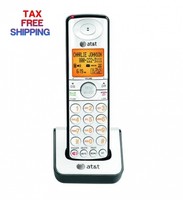 At T Cl80109 Dect 6.0 Cordless Phone Accessory Handset, Silver Black Handset... At T Cl80109 Dect 6.0 Cordless Phone Accessory Handset, Silver Black Handset...