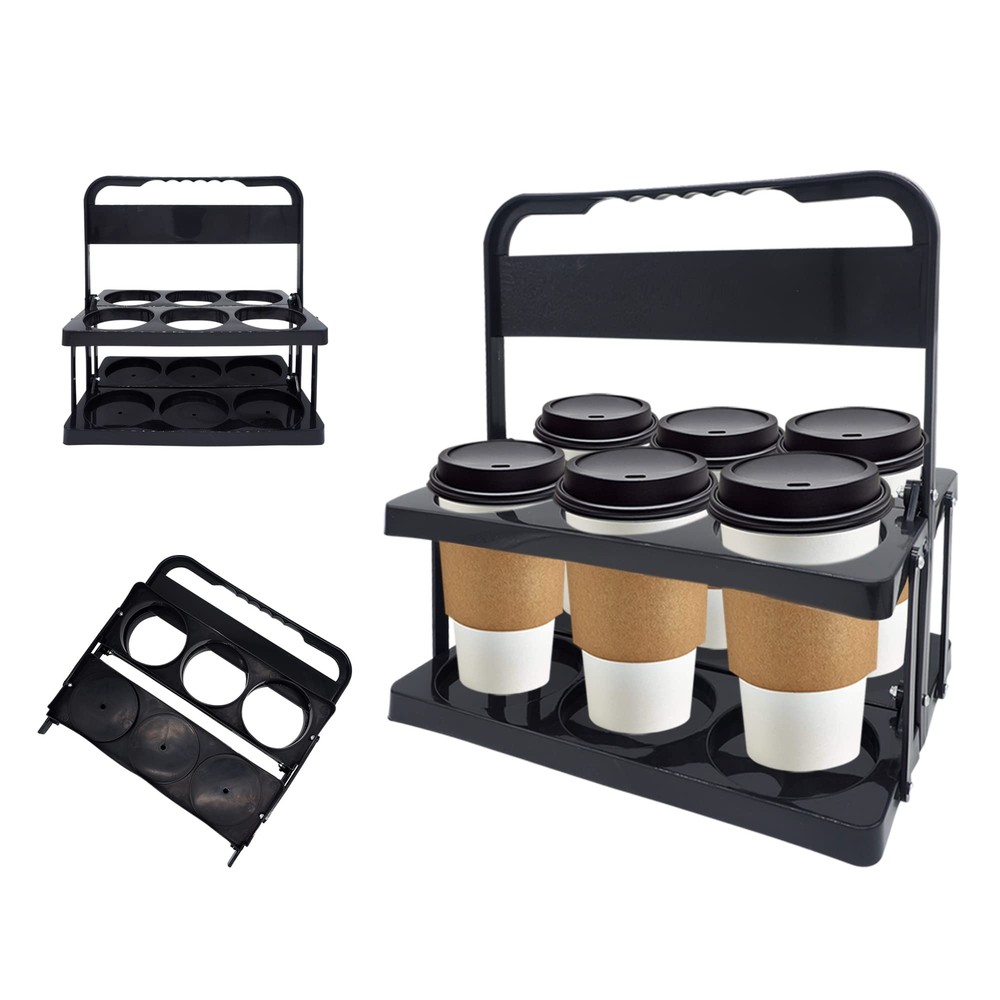 Drink Carrier with Handle Reusable Drink Carrier for Large Drinks Drink Carri...