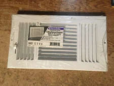 HART & COOLEY CEILING SIDEWALL REGISTER 12 X 6 W R683 SEALED NEW / WRONGWAY052