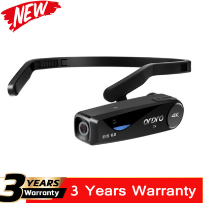 ORDRO EP6 PLUS 4K Sports Camera Head Mounted Camera Vlog Action Camera EIS 6.0