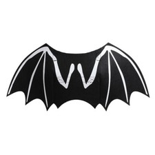 Dog  Cat Fancy Dress up Prop Pet Costume Bat Wings Halloween Demon Clothes