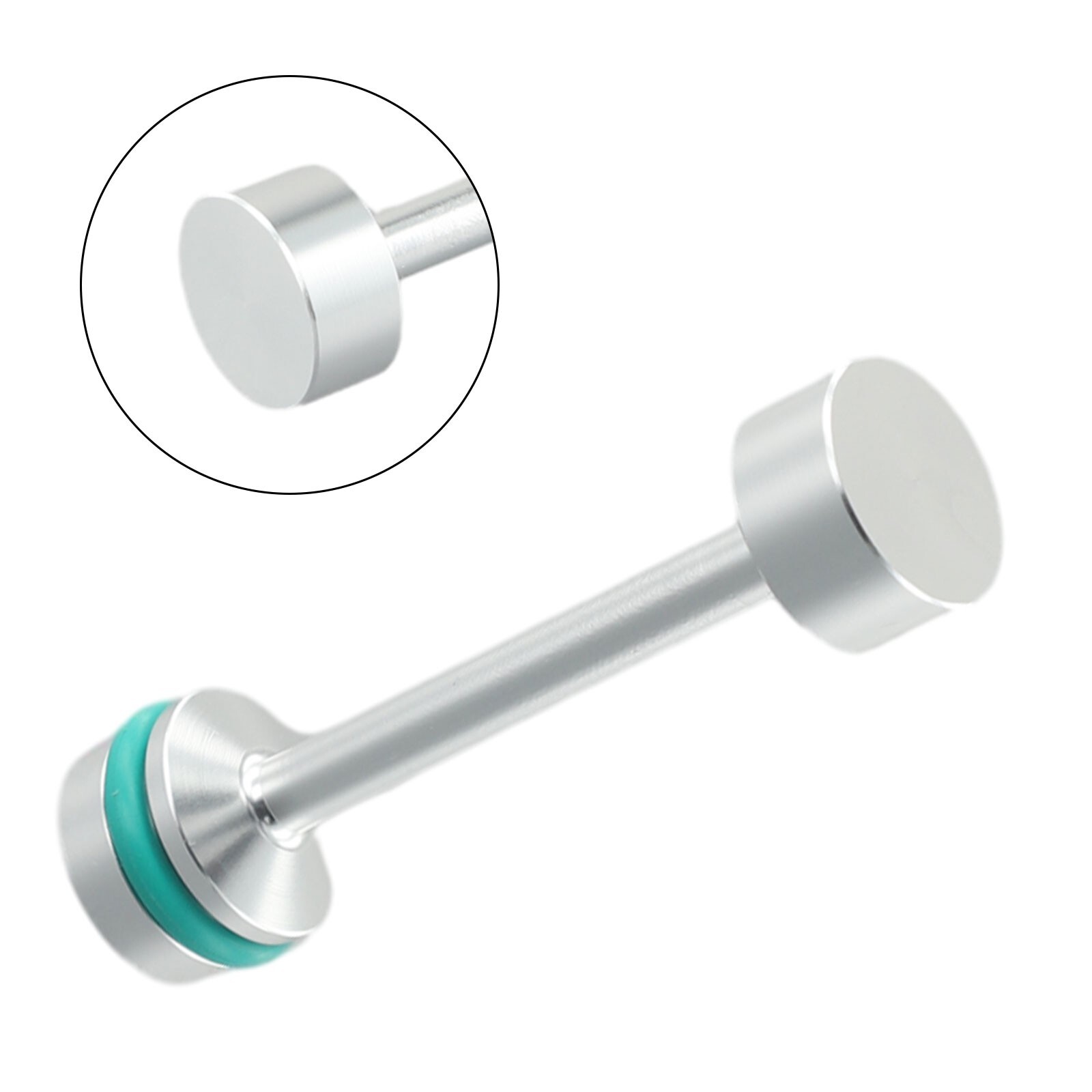 Upgraded Billet Aluminum Oil Diverter Barbell for LS Engines Improved Oil Flow