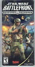 Star Wars Battlefront Renegade Squadron PSP PlayStation Portable Manual Only