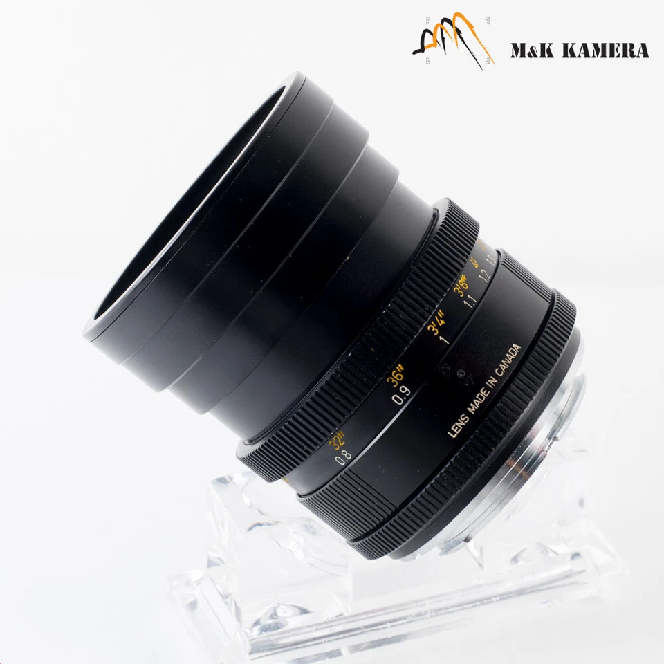 Lente LEITZ Leica Summicron-R 90 mm/F2.0 Serie VII Ver.I V.1 año 1970 Canadá #079 Foto 4 de 4