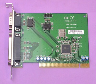 HP/Lite-On PCI Serial Parallel Adapter *Used* 321722-001, KB661701, PCI-2S1P