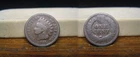 1874 INDIAN HEAD PENNY CENT US COIN