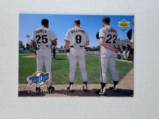 1993 Upper Deck ~ Barry Bonds | Matt Williams | Will Clark Team Stars 471 Giants