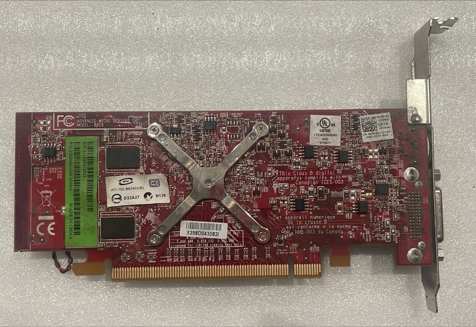 ATI Radeon 256 MB ATI-102-B62902(B) Y104D Video Graphics Card - Image 4 of 4