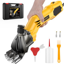 600W Electric Sheep Shears Heavy Duty Clippers for Goats Horses Alpacas Grooming