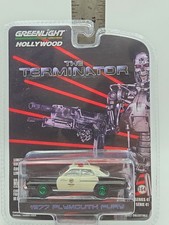 1977 PLYMOUTH FURY GREEN CHASE POLICE GREENLIGHT HOLLYWOOD THE TERMINATOR RARE