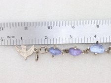 Bracelet Vintage Cécile Jeanne Paris Argenté - Bijou Occasion - Style Rétro Féminin