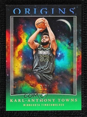 2023-24 Panini Origins Green 5/5 Karl-Anthony Towns #95 7y2