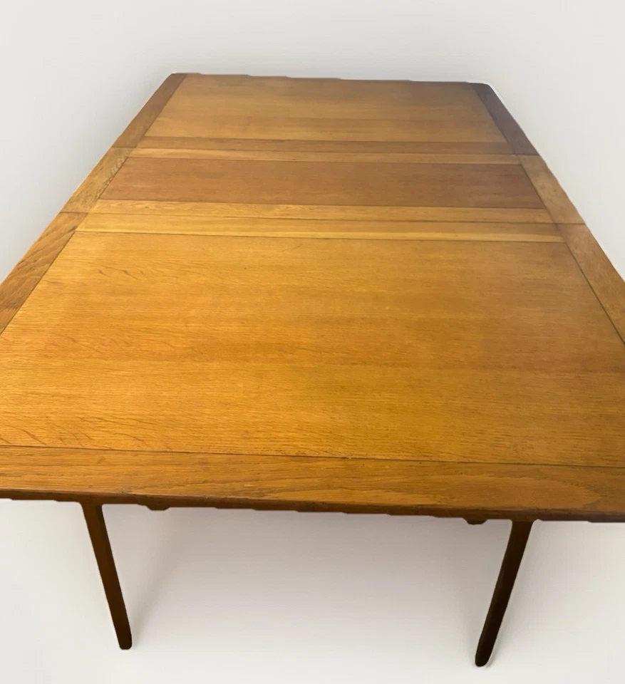 Harris Lebus Gate-Leg, Dining Table With Drawer & Cupboard To Each Side 6 Seater - Image 3 of 4