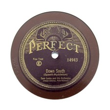 SAM LANIN / WILLARD ROBISON ORCHESTRA "Down South" (EE+) PERFECT 14943 [78 RPM]