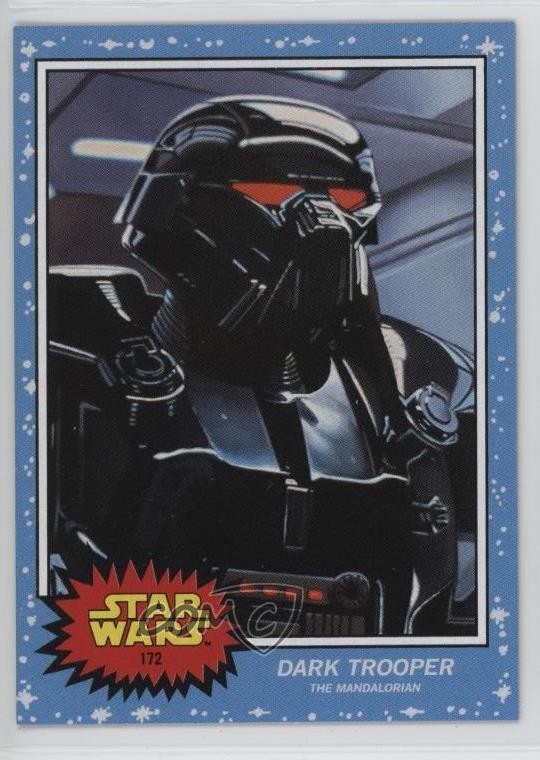 2021 Topps Star Wars Living Set /1945 Dark Trooper #172 0vp0