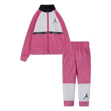 Jordan Kids Womens Jumpman Air Blocked Tricot Set Toddler ,Pinksicle