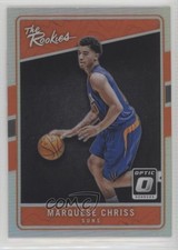 2016 Panini Donruss Optic The Rookies Holo Silver Prizm Marquese Chriss #5 0qm
